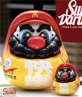 SENZII & SuperDaruma Super Daruma Happy Mario