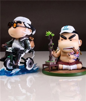 Shin-chan cos One Piece Three Generals