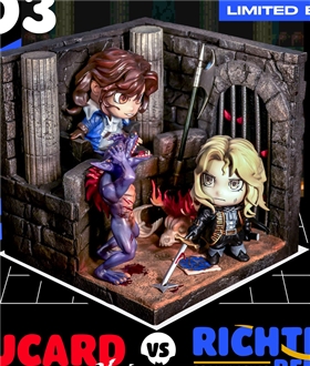 Diocube Alucard VS Richter Belmont (Castlevania)