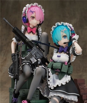 F:NEX Re:ZERO Ram & Rem -Military- 1/7 