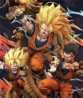 Goku & Gohan & Goten - Dragon Ball 1/6