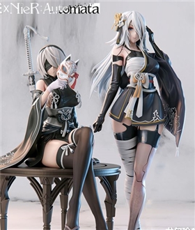 GODDESS OF VICTORY NIKKE X NIER AUTOMATA 2B & A2 1/7