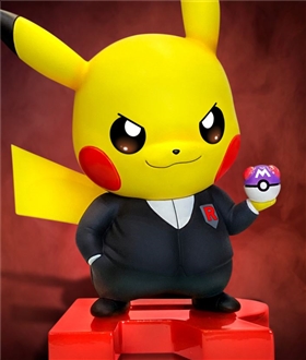 Pikachu cos Giovanni - Pokemon