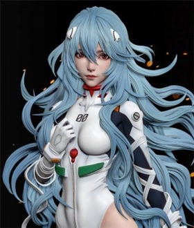 Long-hair Ayanami Rei - Neon Genesis Evangelion