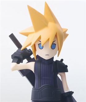 Final Fantasy VII STATIC ARTS Mini Cloud Strife