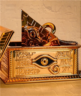 Ultimagear Millennium Puzzle & Storage Box Golden Chest - Yu-Gi-Oh!