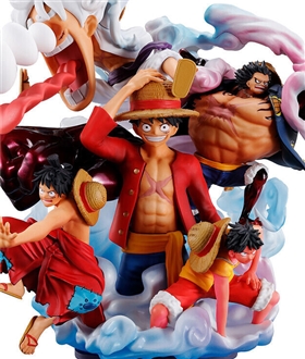 Puchirama DX ONE PIECE LOGBOX RE BIRTH 02 Luffy Special