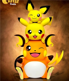 Evolution of Pikachu [Pichu/Pikachu/Raichu] - Pokemon