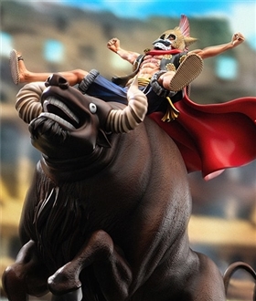 Lucy (Luffy) Riding a Bull - One Piece