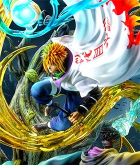 Minato Namikaze vs Uchiha Obito