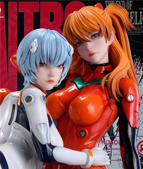 Rei Ayanami & Asuka - Neon Genesis Evangelion 1/4