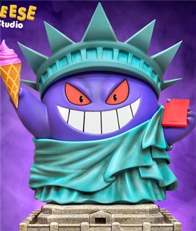Gengar cos Statue of Liberty