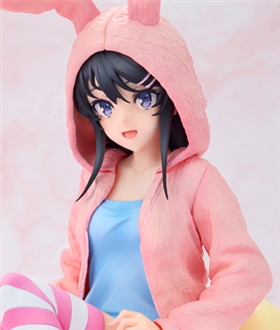 KDcolle Rascal Does Not Dream of a Knapsack Kid Mai Sakurajima Hoodie*Look Rabbit Ears ver
