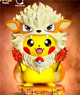 Pikachu cos Arcanine - Pokemon