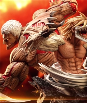 The Armored Titan & Jaw Titan - Attack on Titan