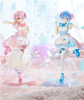 TENITOL Yumekawa Maid Rem & Ram Bonus Set