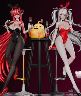 Sommelier Bunny Hindenburg & Prinz Eugen - Azur Lane