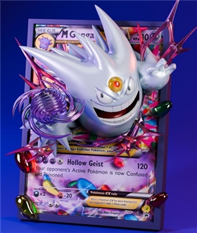 Pokemon Cards 3rd Edition White Mega Gengar-EX