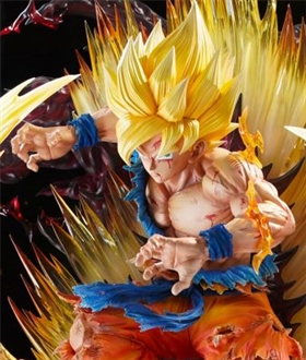 Super Saiyan SonGoKu - Dragon Ball 1/4