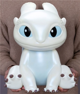 Light Fury Vinyl Piggy Bank