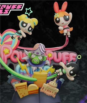 The Powerpuff Girls VS Mojo Jojo