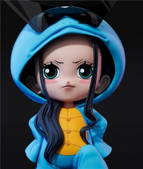 Squirtle Nico Robin - One Piece