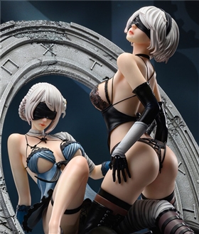 2B & Kaine - NieR:Automata