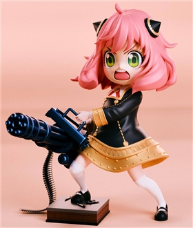 Holding Gatling Gun Anya Forger - SPY X FAMILY