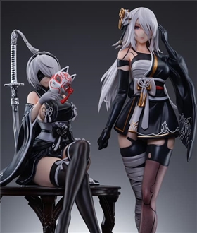 GODDESS OF VICTORY NIKKE X NIER AUTOMATA 2B & A2 1/7 (DRAGON ESSENCE STUDIO)
