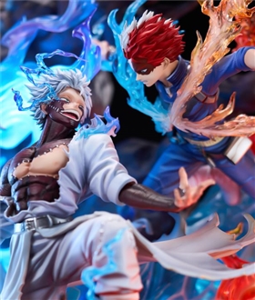 Dabi vs Todoroki-My Hero Academia