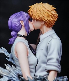Denji kiss Reze Bust - Chainsaw Man