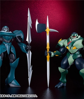 MODEROID Tekkaman Blade Tekkaman Dagger & Tekkaman Axe