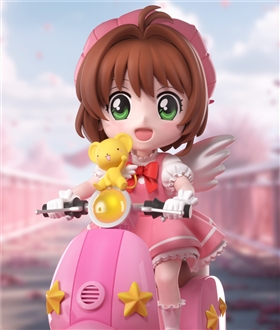 Cardcaptor Sakura riding Motorcycle
