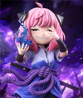 Anya cos Uchiha Sasuke - Spy x Family