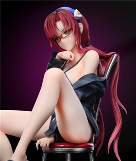 Sitting Makinami - Neon Genesis Evangelion