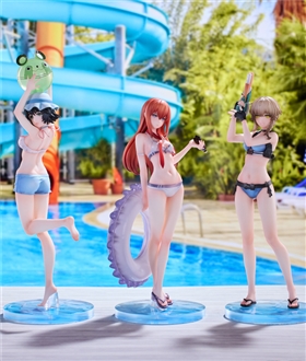 Kurisu Makise & Mayuri Shiina & Suzuha Amane Swimsuit - Steins;Gate 1/7