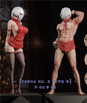 Red Sweater 2B - NieR: Automata 1/4