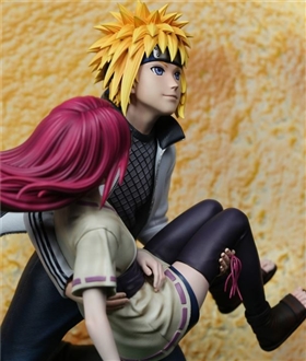 Minato & Kushina Under the Moon - Naruto