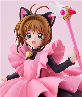 POP UP PARADE Cardcaptor Sakura Clow Card Arc Sakura Kinomoto: Black Cat Costume Ver. L Size