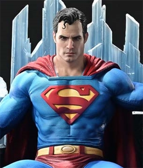 Superman-Fortress-of-Solitude-on-Throne-Design-by-Gabriele-DellOtto-Ultimate-Version