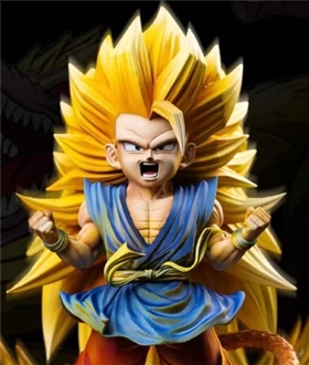 Super Saiyan 3 Little Goku - Dragon Ball