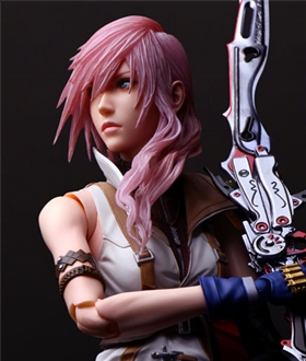 Final Fantasy XIII PLAY ARTS SHIN Lightning