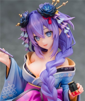Neptunia x SENRAN KAGURA: Ninja Wars Purple Heart Kimono Ver. 1/7