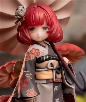 Red-haired Marasmius Haematocephalus Girl