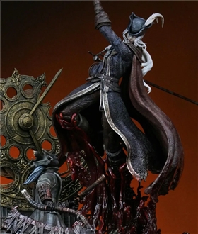 Bloodborne Fight in the Astral Clock Tower Lady Maria vs. Hunter