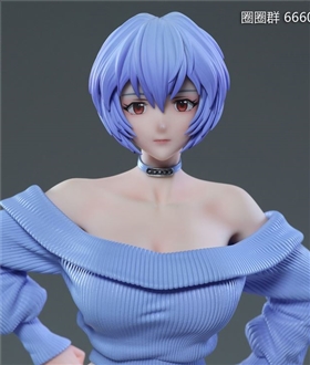 School Girl Rei Ayanami - Evangelion