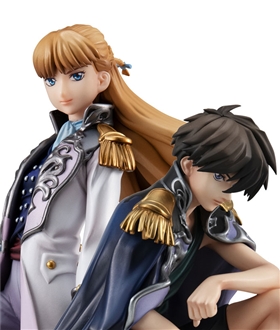 Alpha Omega Mobile Suit Gundam Wing Heero Yuy & Relena Peacecraft Set 30th Anniversary