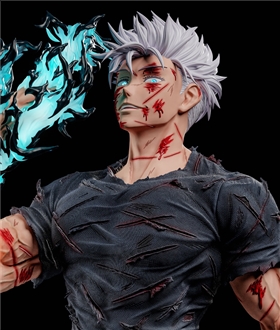 Battle Damaged Gojo Satoru - Jujutsu Kaisen