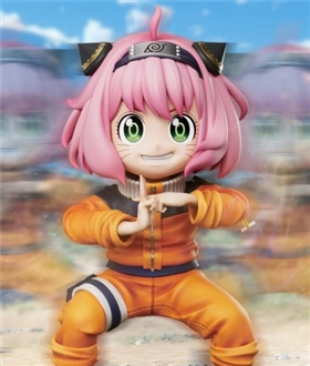 Anya cos Uzumaki Naruto Kage Bunshin - Spy x Family