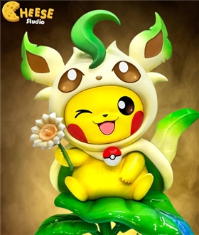 Pikachu cos Leafeon - Pokemon